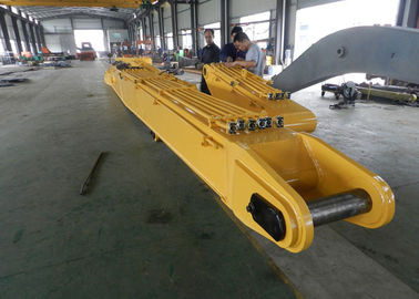 couleur de jaune de KOMATSU PC450 de bras de boom d'excavatrice de 24m longueur de boom de 10500 millimètres