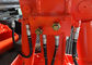 Long biens de cylindre adaptés aux besoins du client de couleur rouge de grippage d'excavatrice de portée par attachement grands