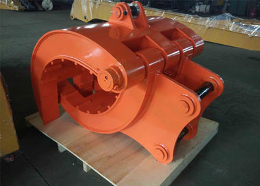 Couleur orange de Hitachi de grippage de pouce d'excavatrice de Q345B NM400 largeur de seau de 990 millimètres