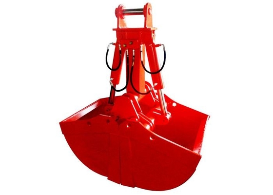 Excavateur Clamshell Bucket Clamshell Grapple Excavateur Attachements de haute performance avec une grande capacité
