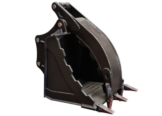 0.52 mètre cube de capacité Excavator Bucket Grab Excavator Claw attachement avec Q345B Q690D matériau haute performance