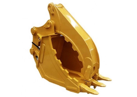 0.52 mètre cube de capacité Excavator Bucket Grab Excavator Claw attachement avec Q345B Q690D matériau haute performance