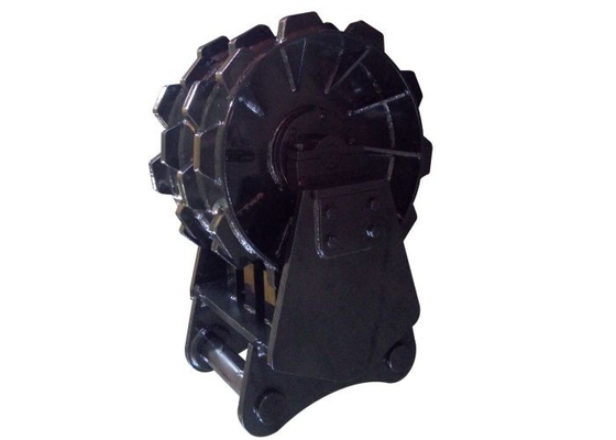Roue de compactage pour excavatrice sur mesure avec des compacteurs à rouleaux à haute efficacité de fonctionnement pour excavatrice à rampe de 20 tonnes