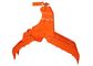 Excavatrice orange Thumb Grab de Hitachi Q345B NM400